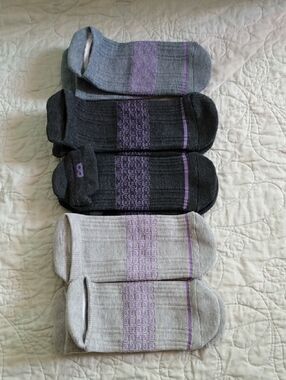 NWOT Gray Ankle Socks Pair Of Thieves Brand